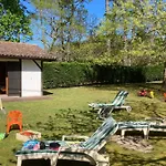 Beautiful Landes House Park And Tennis Near Ocean Feriehus *